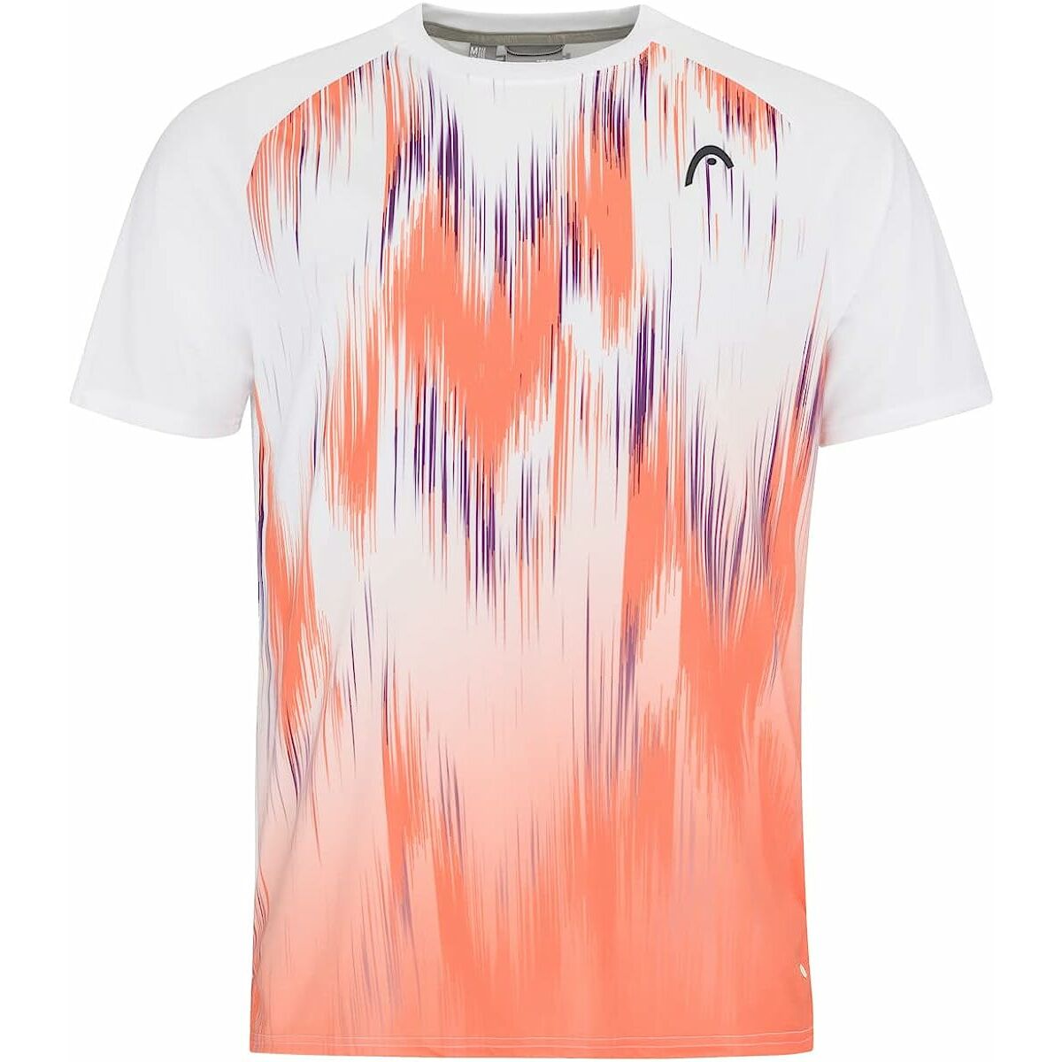 Herren Kurzarm-T-Shirt Head Topspin Weiß