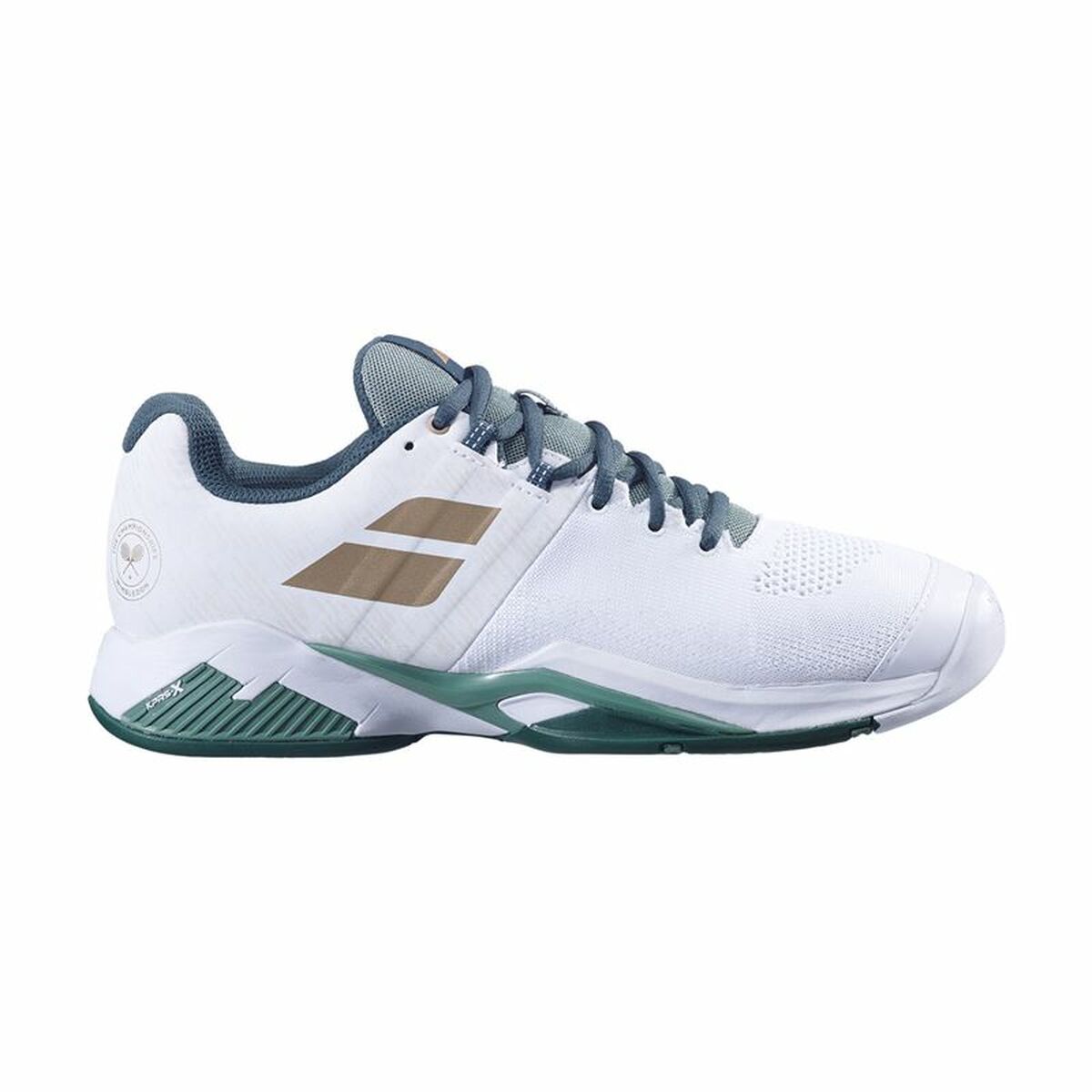 Tennisschuhe für Männer Babolat Blast All Court Wimbledon Weiß Herren