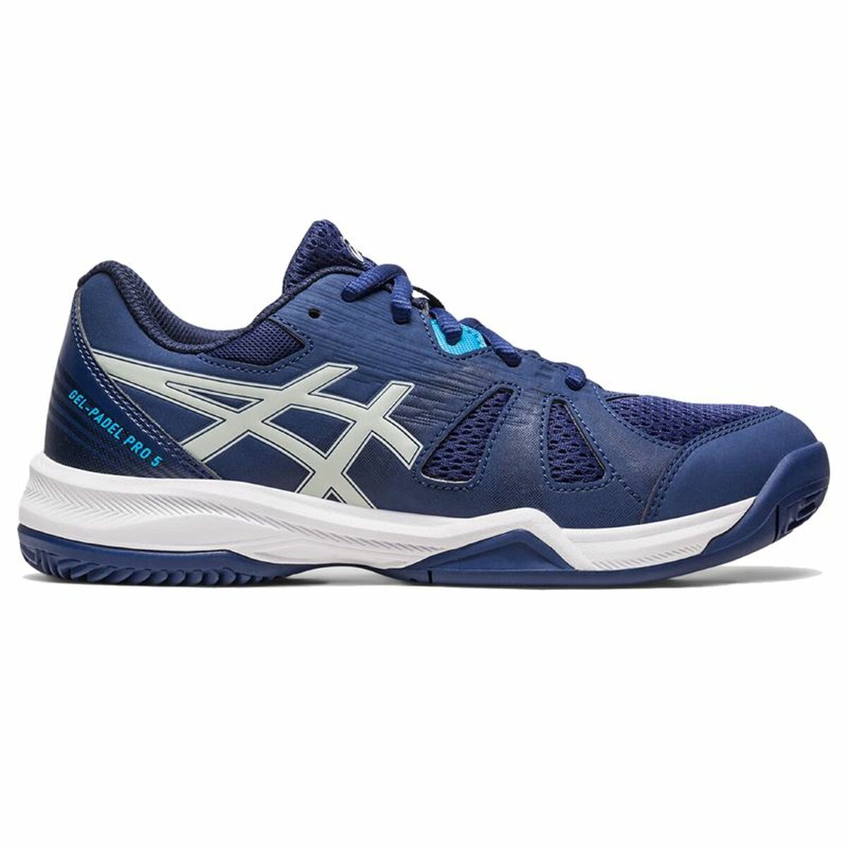 Padel-Sportschuhe für Kinder Asics Gel-Pádel Pro 5 Dunkelblau