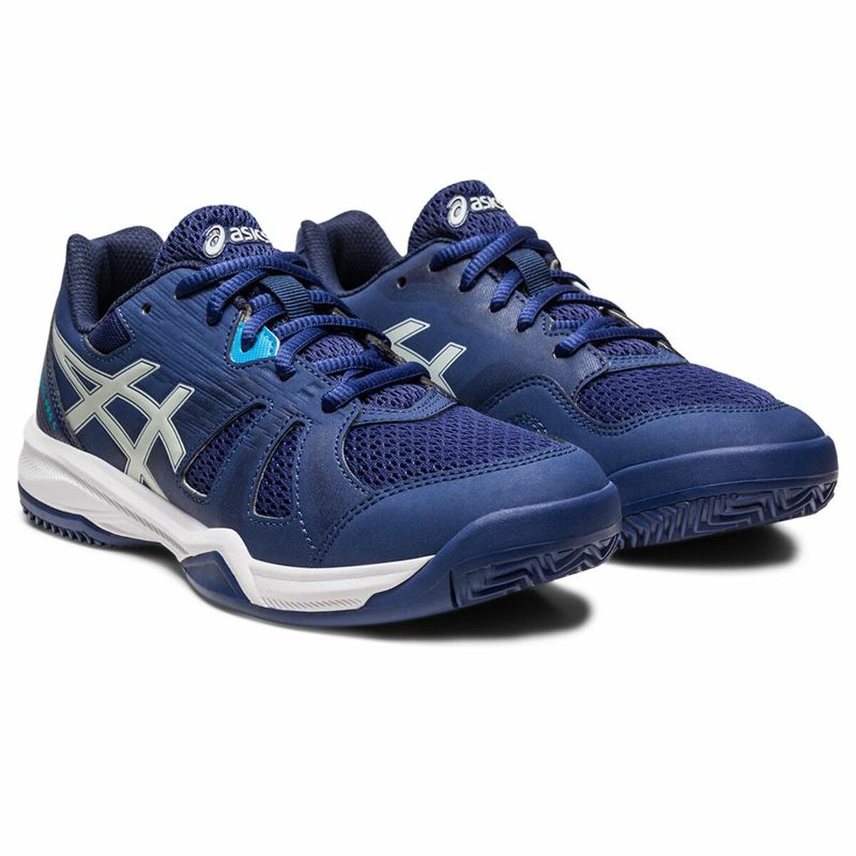 Padel-Sportschuhe für Kinder Asics Gel-Pádel Pro 5 Dunkelblau