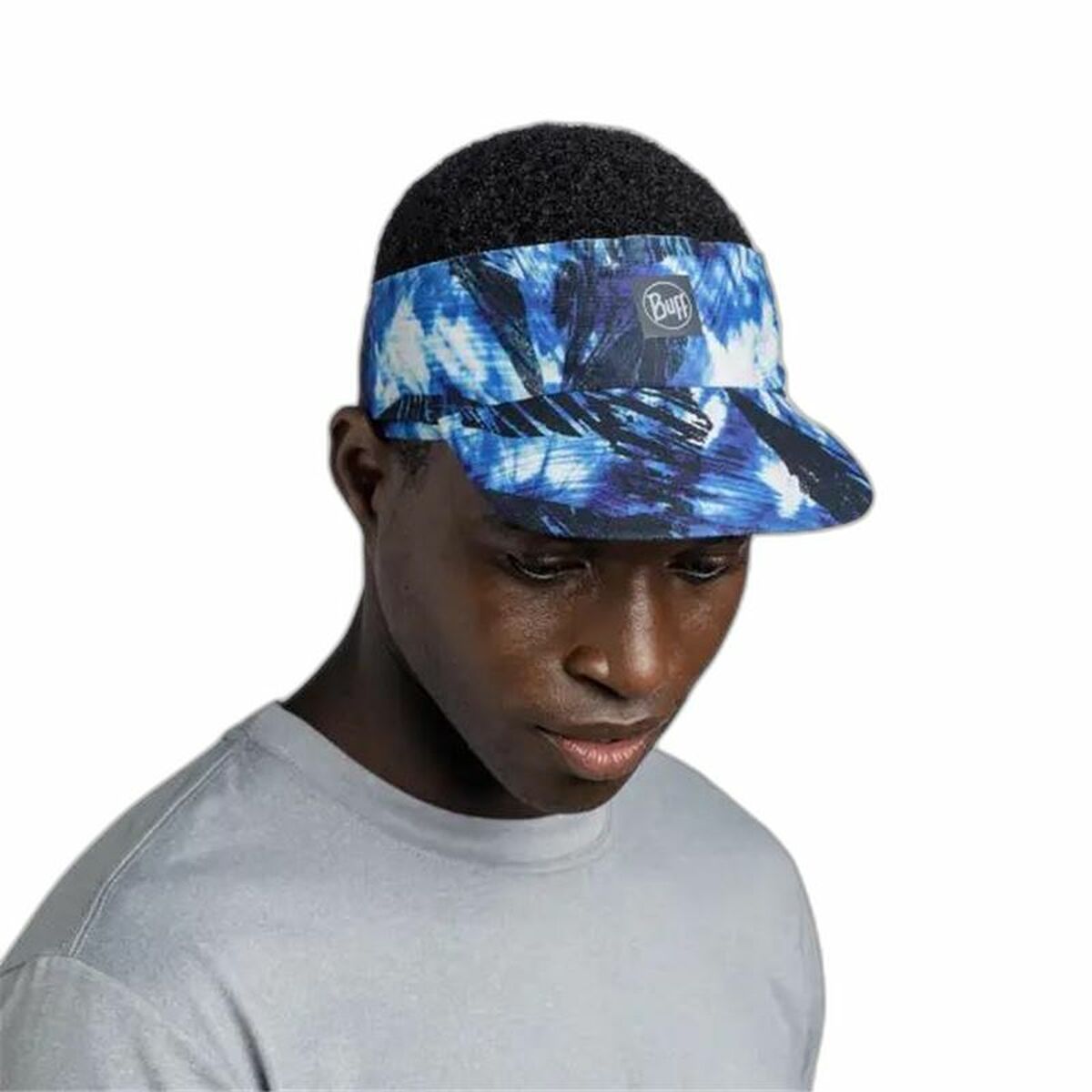Visier Buff Zat Blau Schwarz