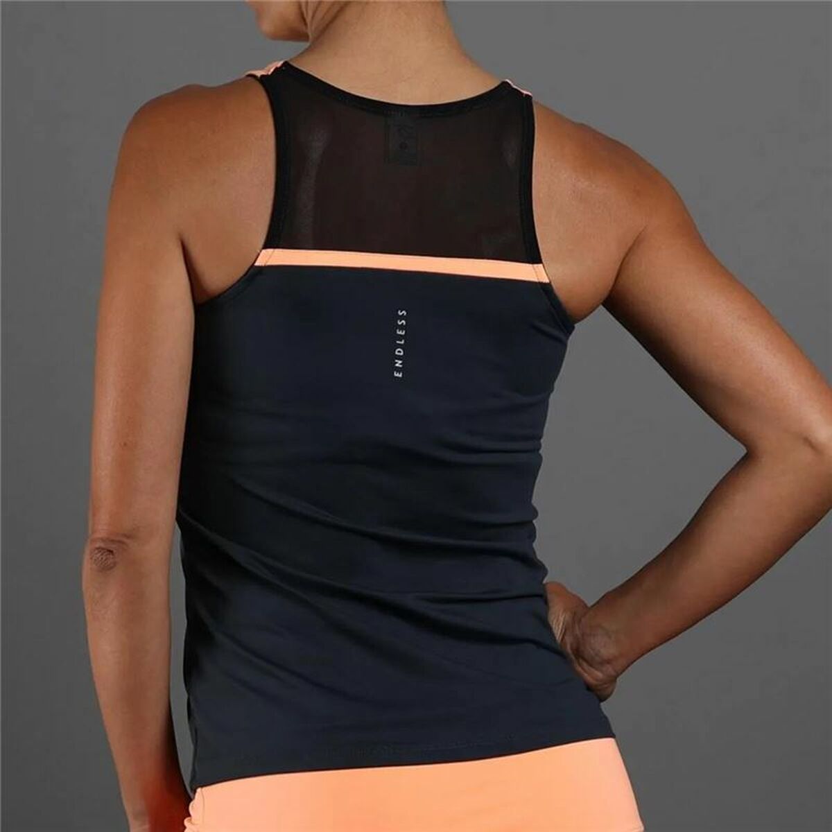 Kurzärmliges Sport T-Shirt Endless Lace Lachsfarben