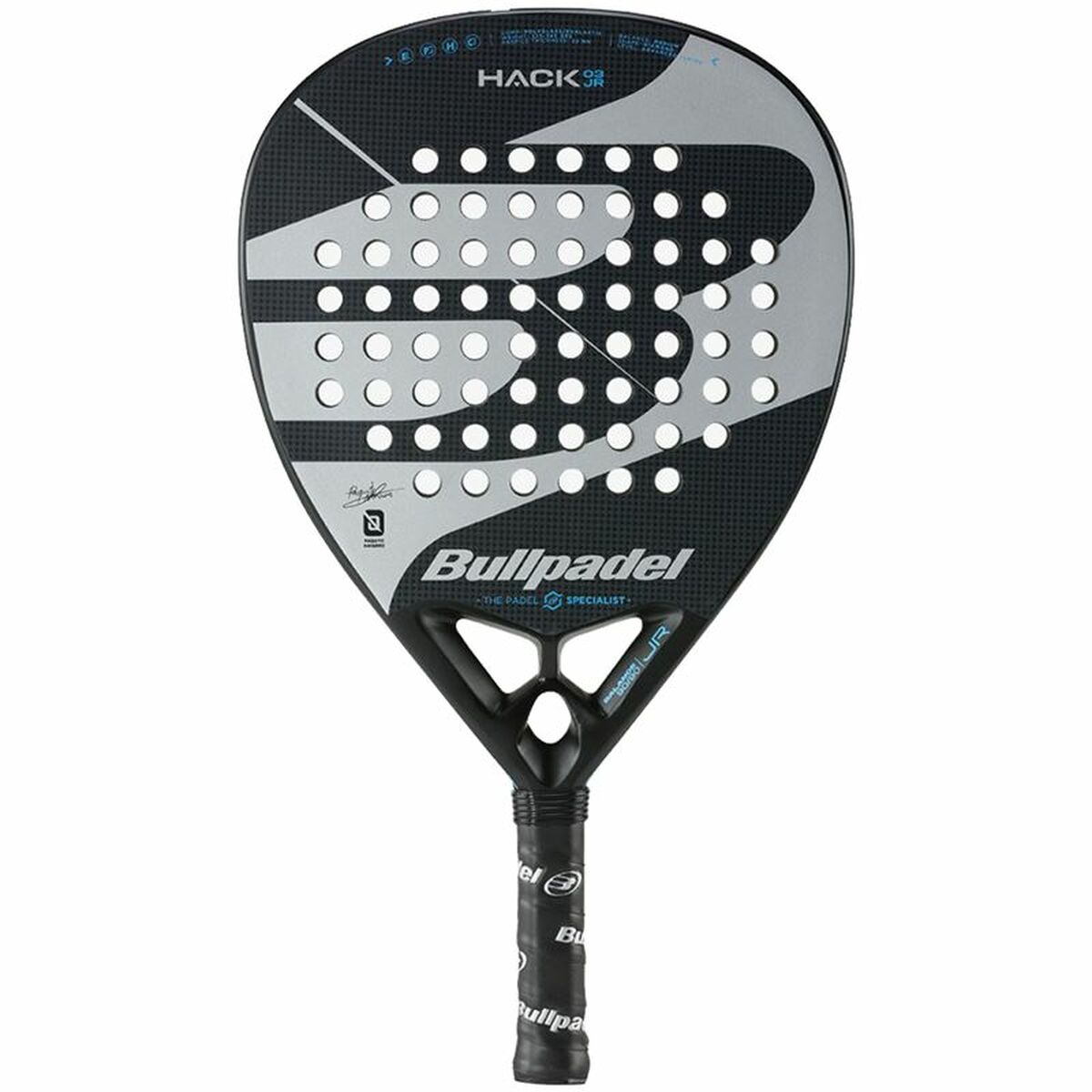 Paddelschläger Bullpadel Hack 23 Schwarz