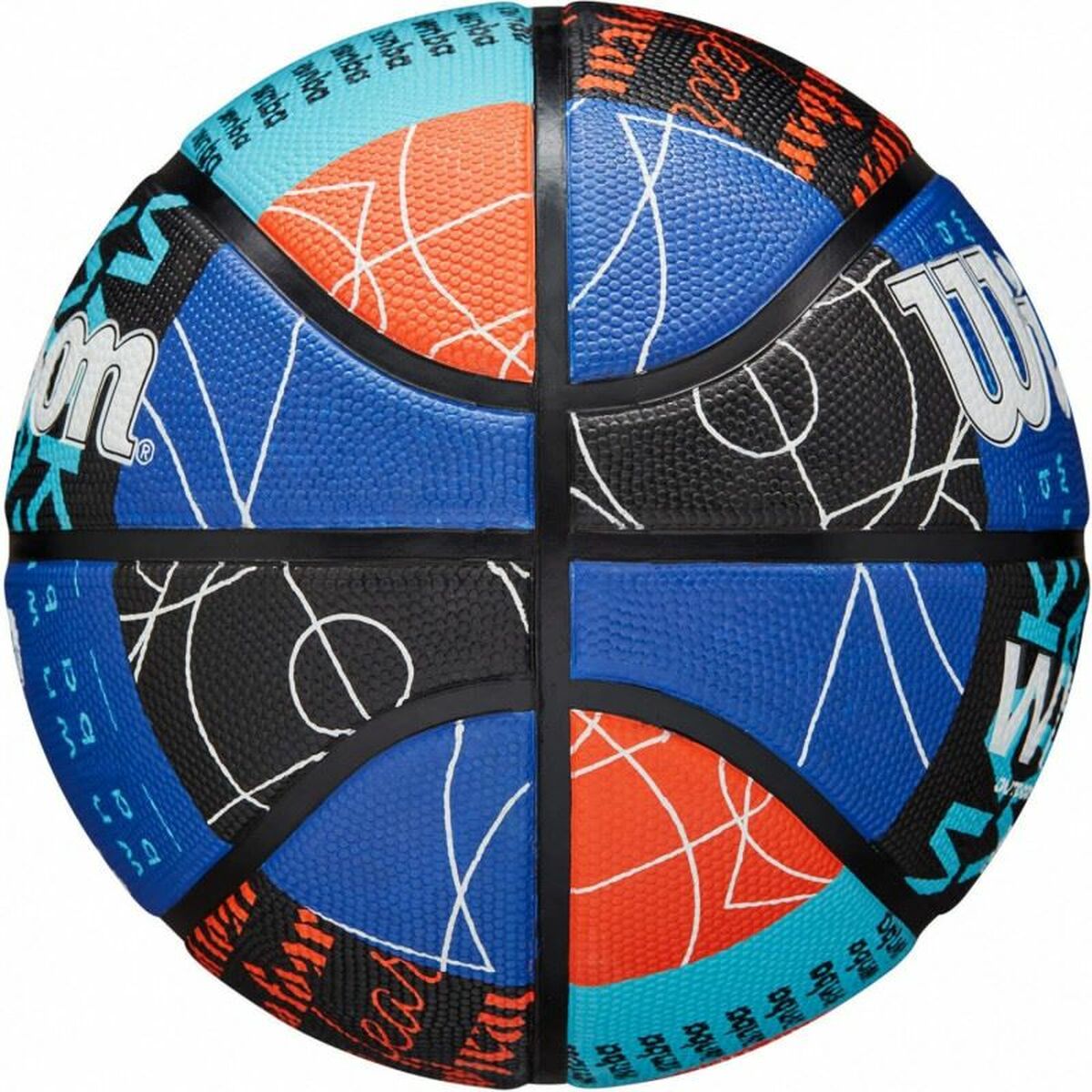 Basketball Wilson NBA Heir DNA Blau 6 Kautschuk