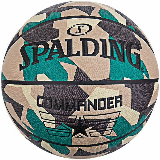 Basketball Commander Poly Spalding 84589Z Braun Haut Synthetisch 7