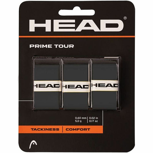 Übergriffband Tenis  Head Prime Tour 3Pack Schwarz Bunt