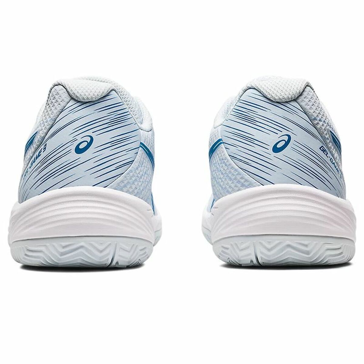 Tennisschuhe für Frauen Asics Gel-Game 9 Clay/OC Damen Weiß