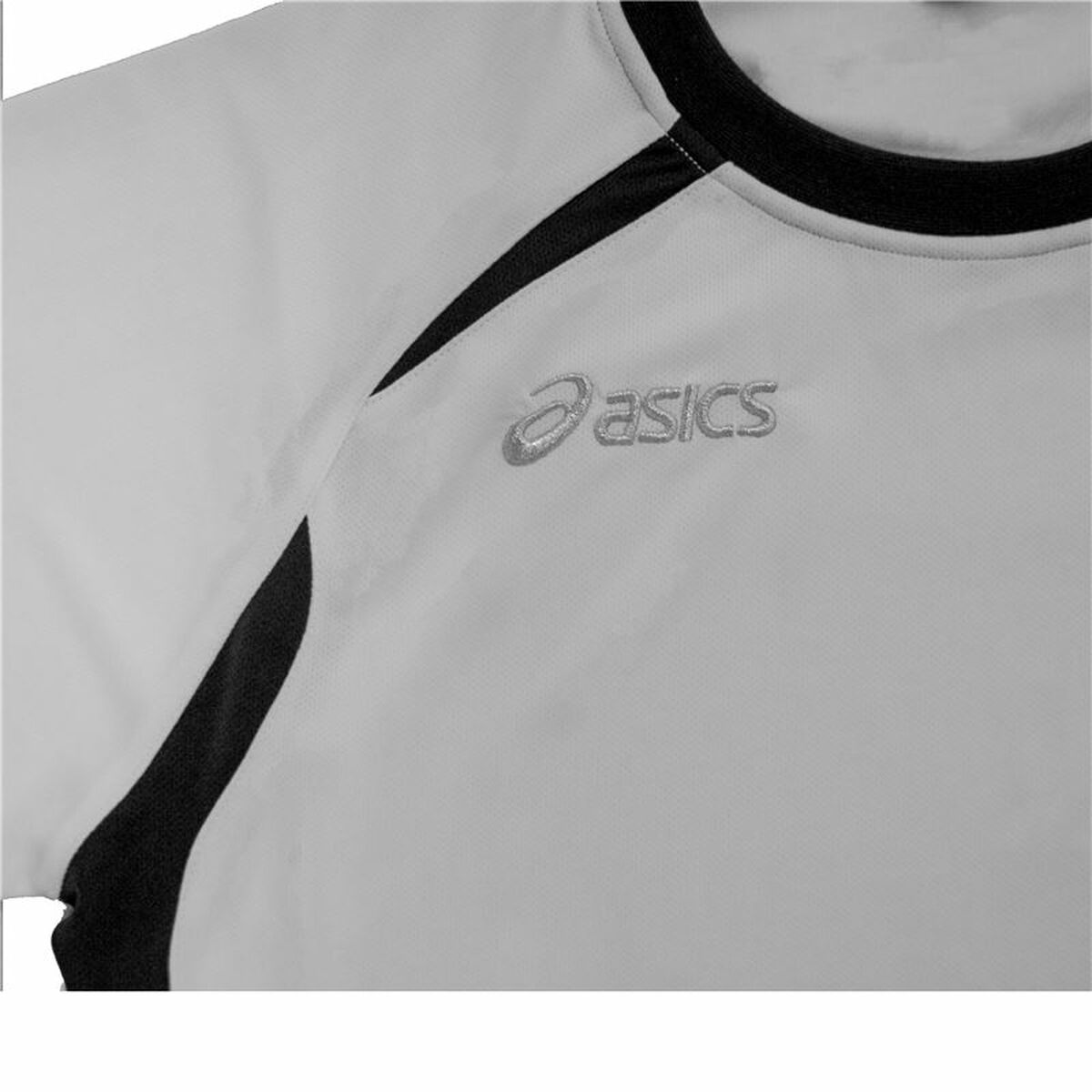 Herren Kurzarm-T-Shirt Asics Tennis Weiß