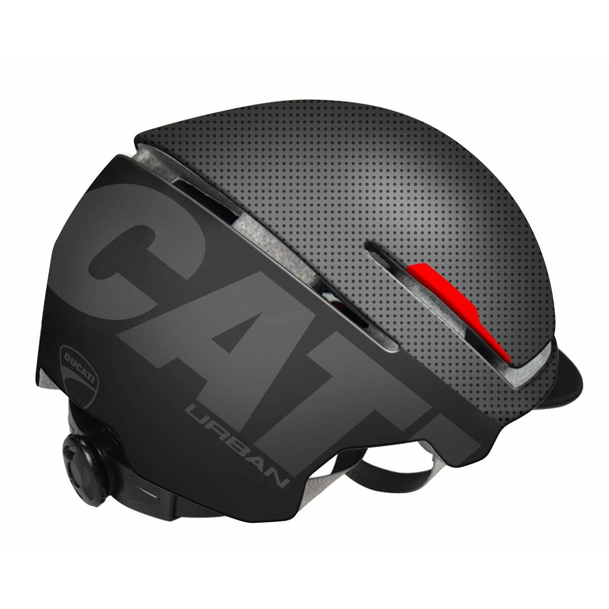 Helm für Elektroroller Ducati DUC-HLM-BLK 58-62 cm Schwarz