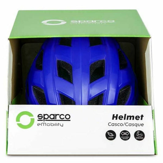 Helm für Elektroroller Sparco SPCSE300BL Blau Größe L