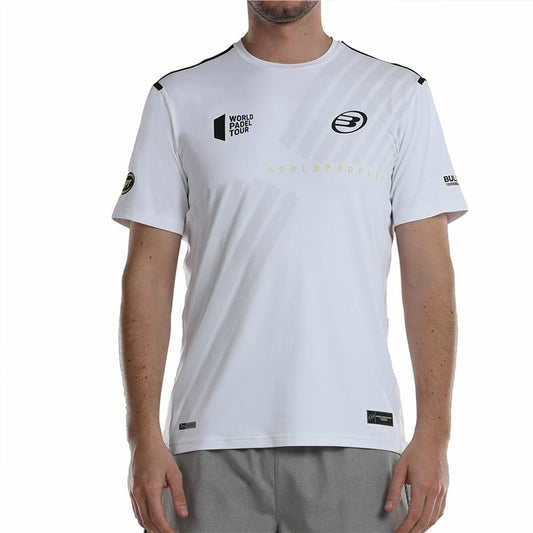 Herren Kurzarm-T-Shirt Bullpadel Logro Weiß