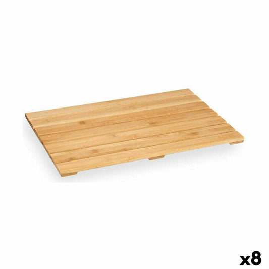 Plattform natürlich Bambus 50 x 2,5 x 35,5 cm (8 Stück)