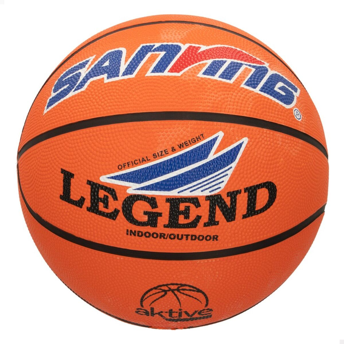 Basketball Aktive Nylon Kautschuk Polycarbonat 12 Stück