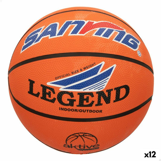 Basketball Aktive Nylon Kautschuk Polycarbonat 12 Stück
